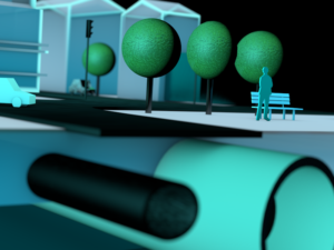physikalischer Renderer
